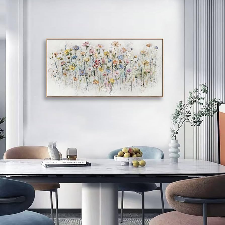 Amazon.com: LKY ART Floral Canvas Wall Art Canvas Printing